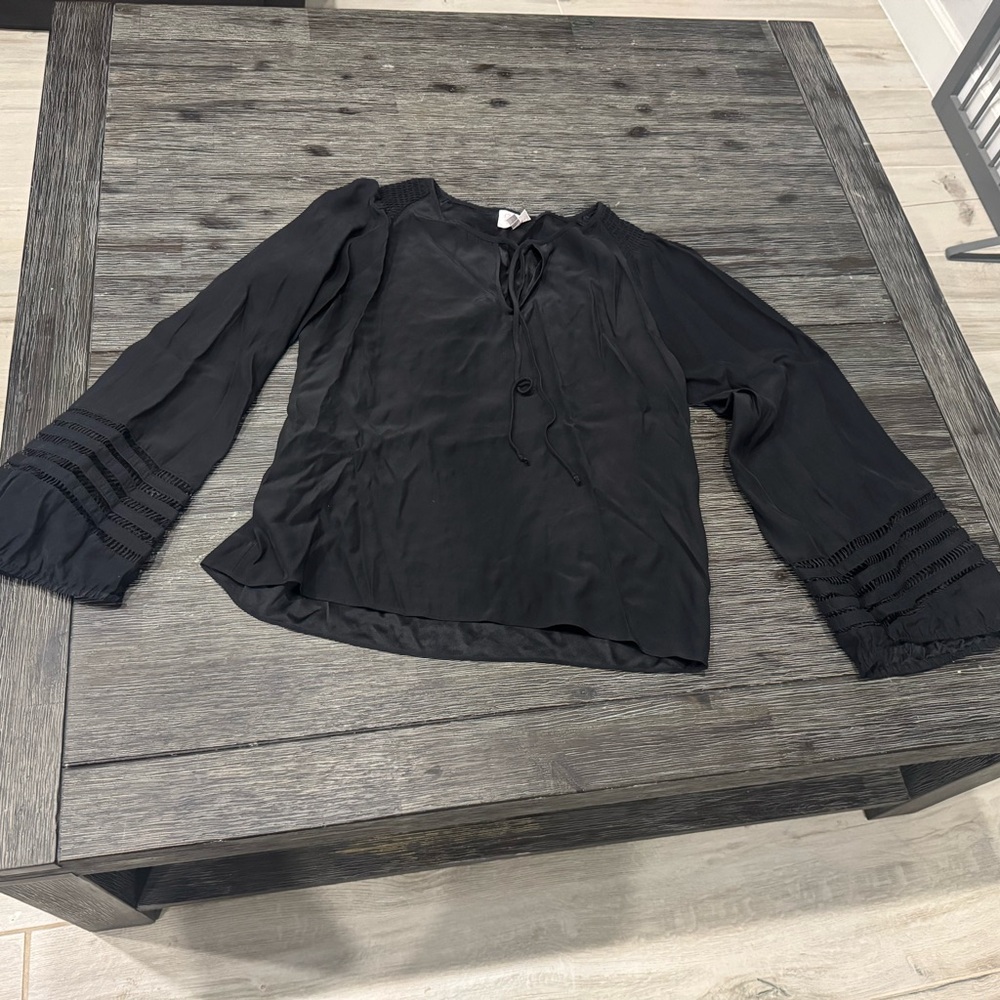 Parker Black Women's Blouse Size M